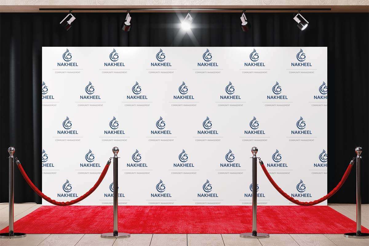 PVC Wall Banner Dubai — Black Lion Sign Dubai